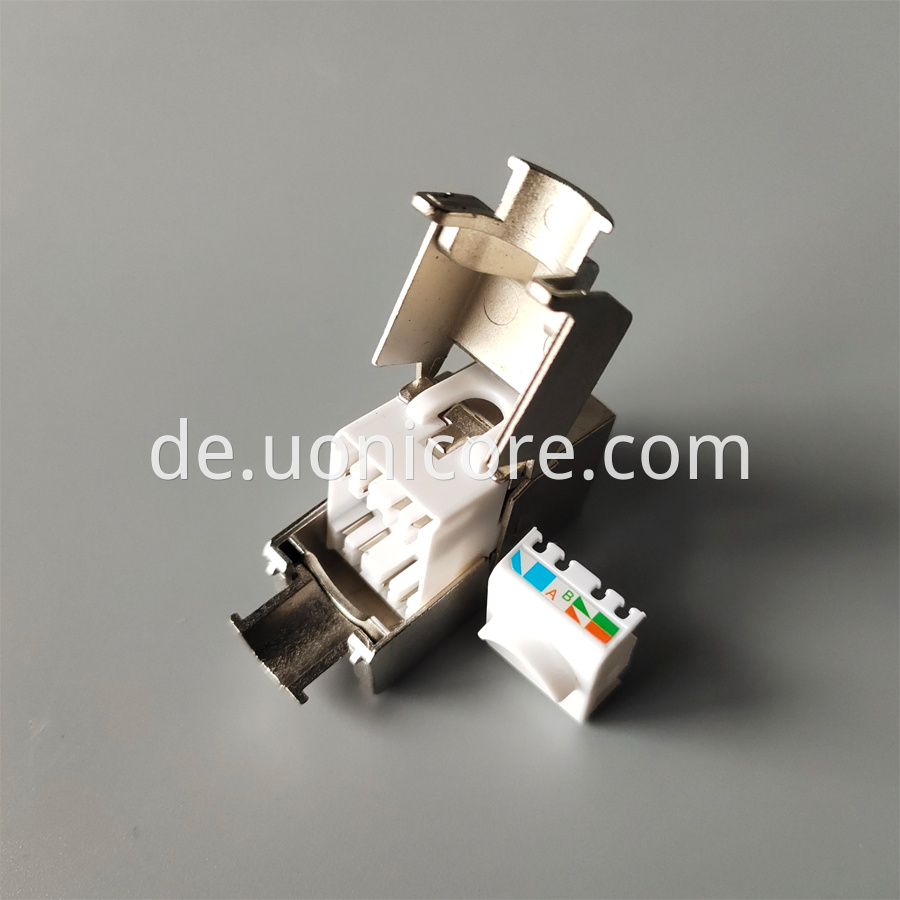 Zinc Alloy Improved housing STP keystone jack